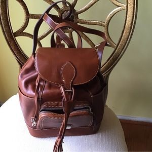 Dooney & Bourke Medium Backpack (Cognac) New